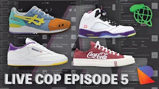 LIVE COP EP. 5 KITH COCA COLA, AJ 5 BEL AIR, SEAN WOTHERSPOON ASICS, EE REEBOK