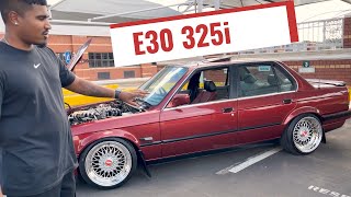 THE SANGOMA !!!! OUR E30 325I PROJECT | FULL RUN DOWN!!