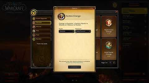 Faction Change error