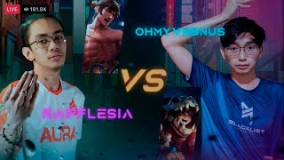 RAFFLESIA VS OHMYV33NUS 1V1 | 515 ALLSTAR PHILIPPINES | TEAM DOGIE VS TEAM ANDREA