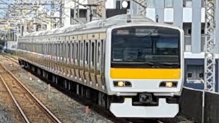 【4K高画質】被り……🥲《E231系500番台 OM入場回送(ワンマン運転対応改造工事)》E231系500番台八ﾐﾂA530編成が南浦和駅➄を通過！《回8880M》