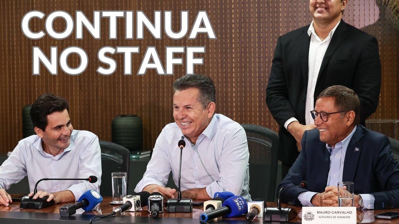Governador de MT anuncia permanência de Fábio Garcia na Casa Civil