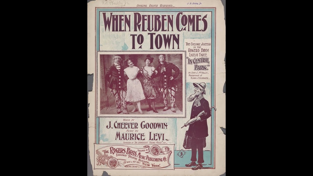When Reuben Come To Town(1900) YouTube