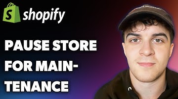 How to Pause Shopify Store for Maintenance (step by Step) (Full 2025 Guide)