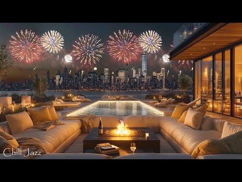 Happy New Year 2025 in Cozy Apartment 🎇🥂 Elegant Instrumental Jazz Music for Relaxation