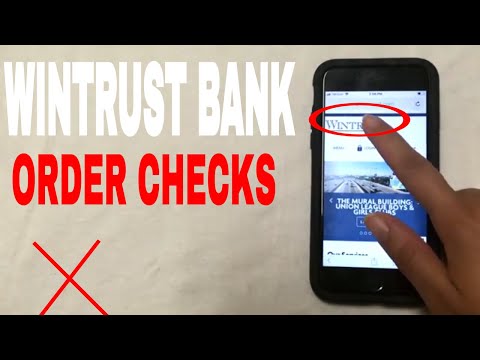 ✅  3 Ways To Order WinTrust Bank Replacement Checks ?