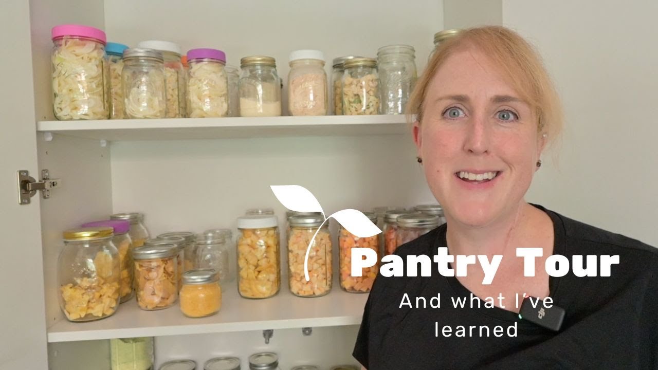 New pantry tour, looking back at what's left a year after starting