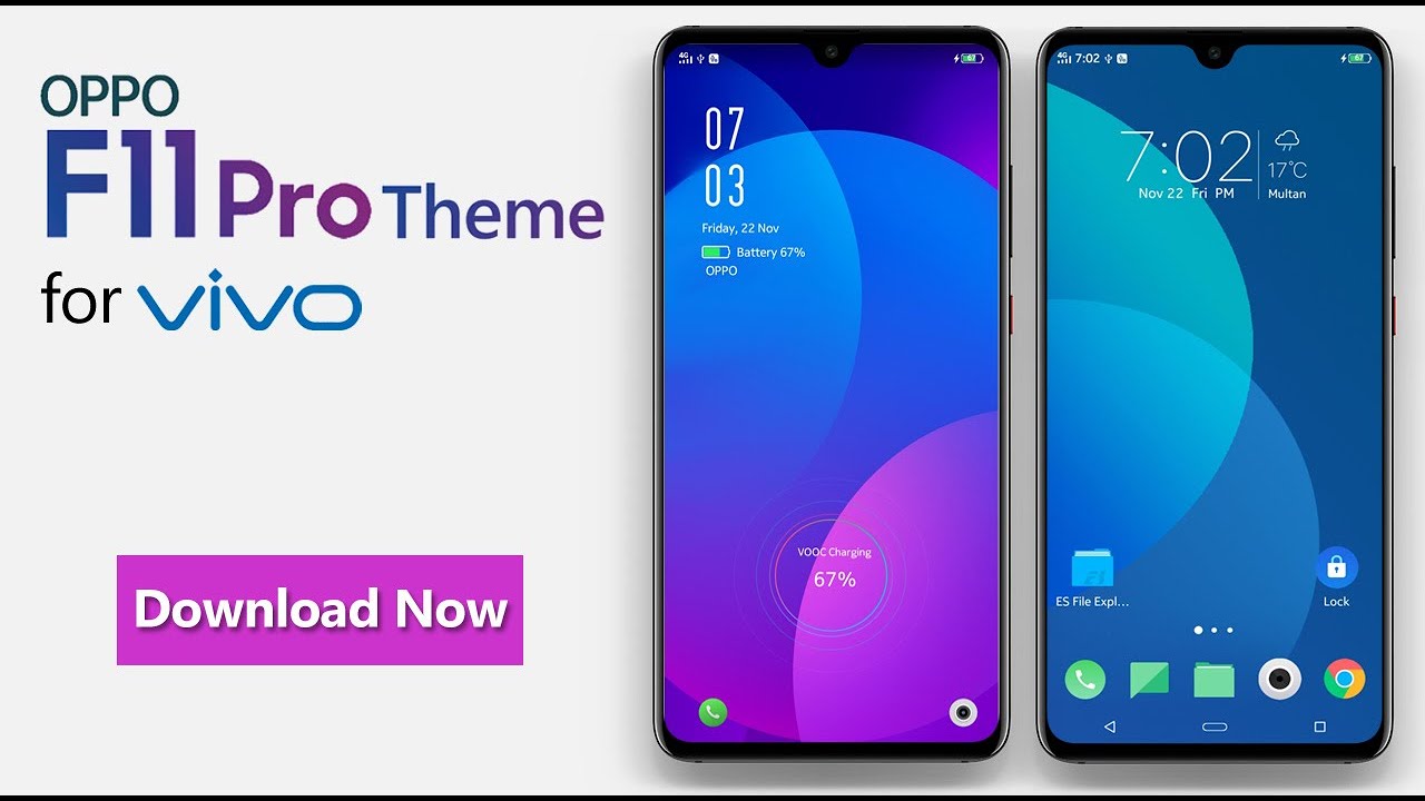 OPPO F11 Pro ColorOS 6 theme for VIVO