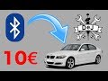 Instalar receptor bluetooth en coche con entrada auxiliar por menos de 10€