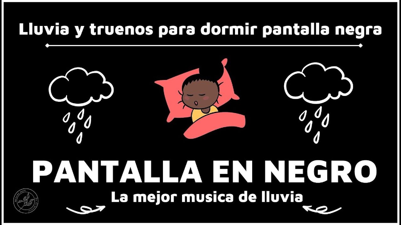 Lluvia y truenos para dormir 🟡 SONIDO DE LA TORMENTA las 3 horas Ayuda ...