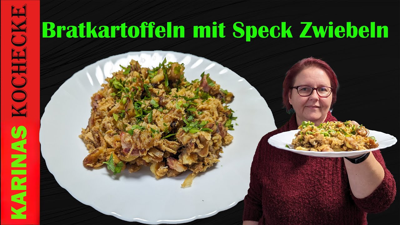 Einfach & Lecker: Bratkartoffeln mit Speck, Zwiebeln und Ei