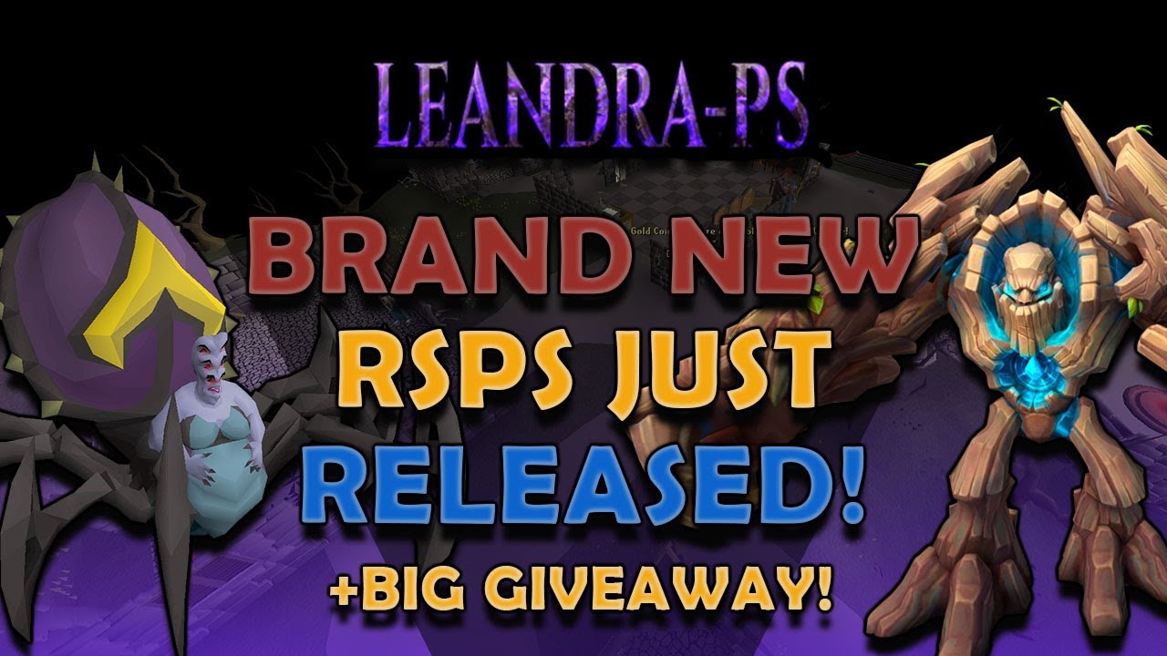 SERVER TOUR ON THIS AWESOME BRAND NEW RSPS!! *Released Yesterday* + GIVEAWAY [Leandra-PS RSPS]