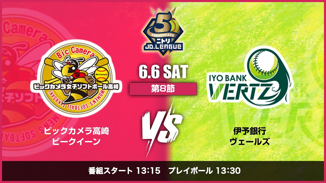 ニトリJDリーグ】ビックカメラvs伊予銀行_宇津木スタジアム_26060606