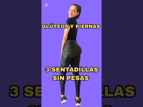 3 SENTADILLAS SIN PESAS #ejerciciosencasa #sentadilla #sentadillas
