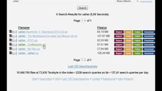 Mit Suchmaschine MP3s, Filme, Software, Handy-Apps, uvm. downloaden screenshot 4