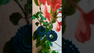 ⭐Simple Crochet Earring #crochet  #earrings #style #shorts  #youtubeshorts #viral #viralshorts