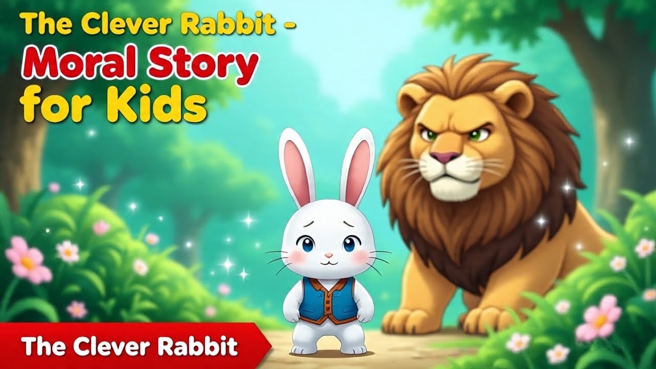 The Clever Rabbit | Moral Story for Kids | Jungle Tale in English | Magic Tongues