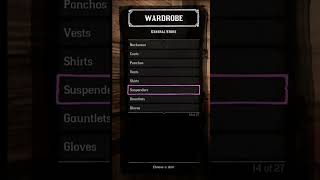 how to make Clint Eastwood outfit in red dead online!*sorry if laggy*