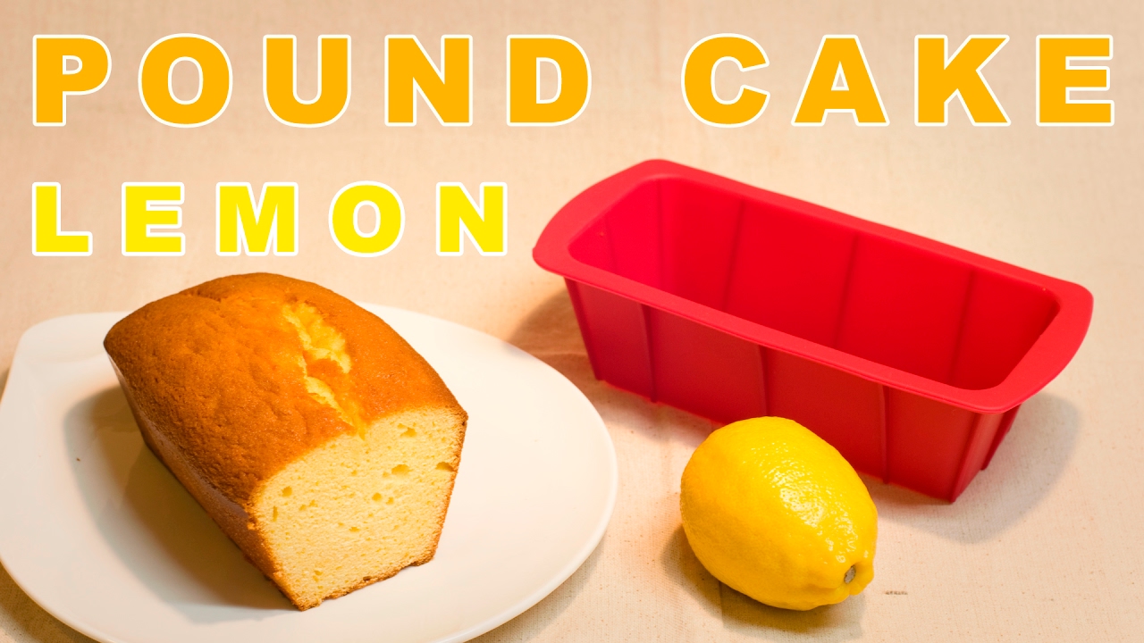 ダイソーのシリコン型で作るパウンドケーキ Homemade Lemon Pound Cake Youtube