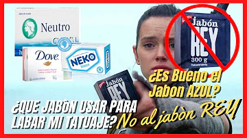 ¿Es bueno el jabón Dove para los tatuajes?