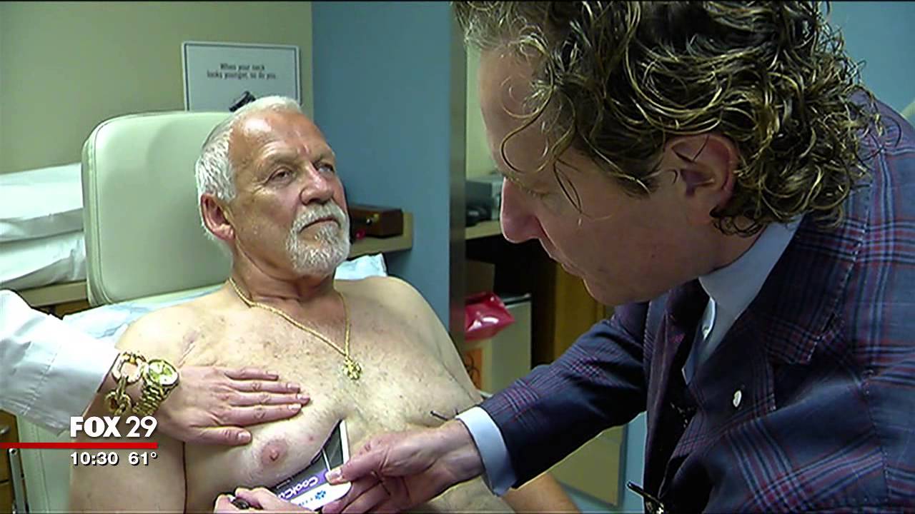 NHL Hall of Famer, Bernie Parent, Has Man-Boobs