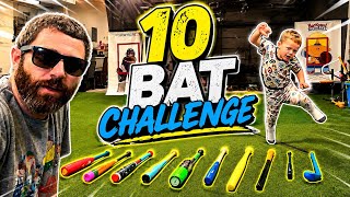 10 BAT CHALLENGE - Can Waylon do it?