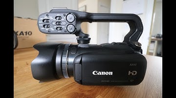 Canon XA10 Professional HD Camcorder Review