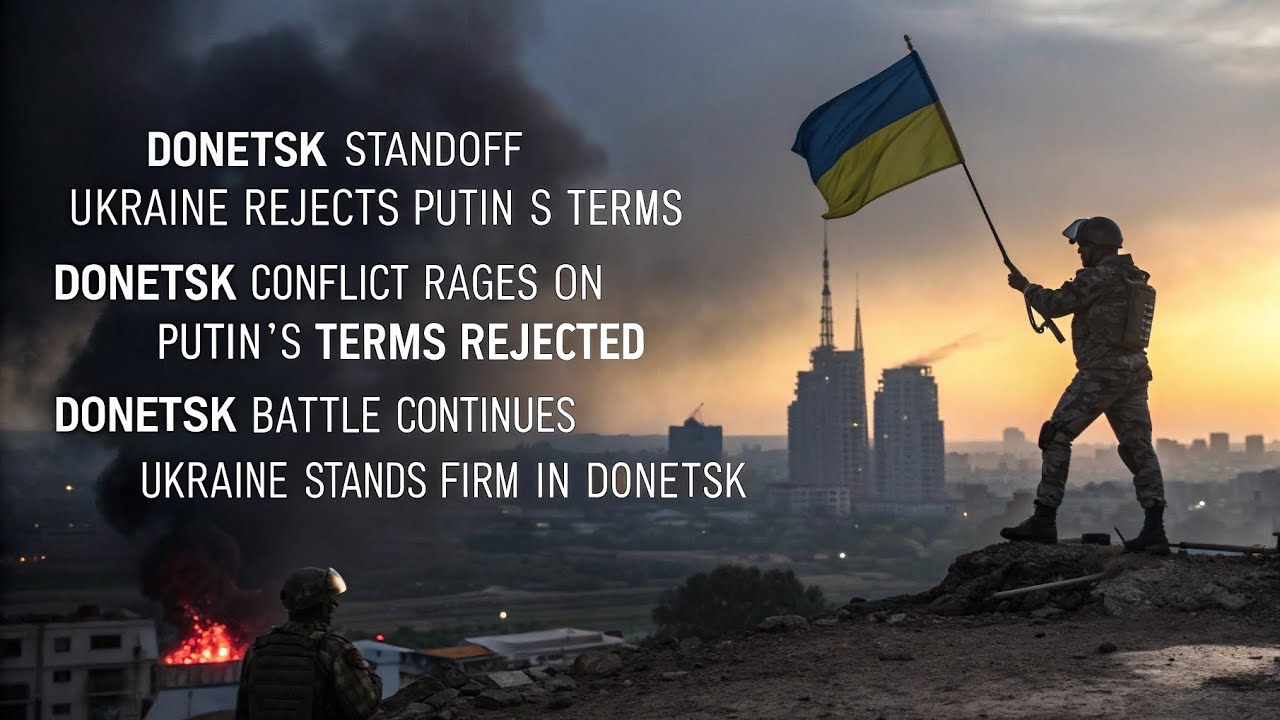 Donetsk Standoff: Ukraine Rejects Putin’s Peace Terms