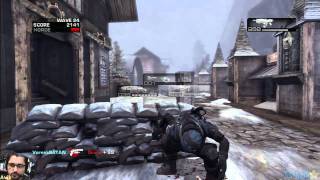 Gears of War 2 Horde - Avalanche Wave 24 w/ Avik