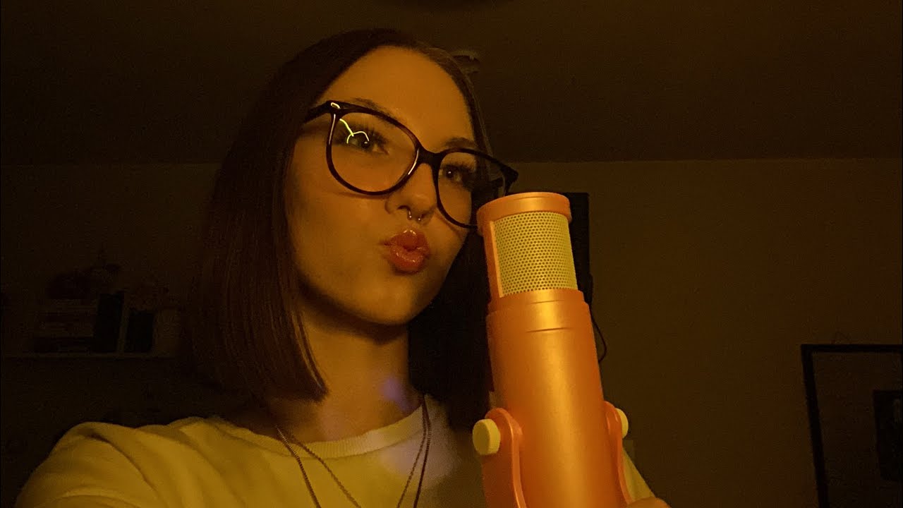 ASMR ~ Mouth sounds (including my cat)