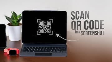 How to Scan QR Code on iPad Screenshot (tutorial)