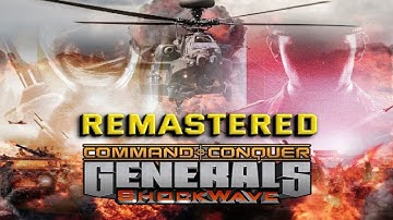 Command And Conquer | Brutal China Units | Shockwave Remastered Full Gameplay | 4K 60FPS