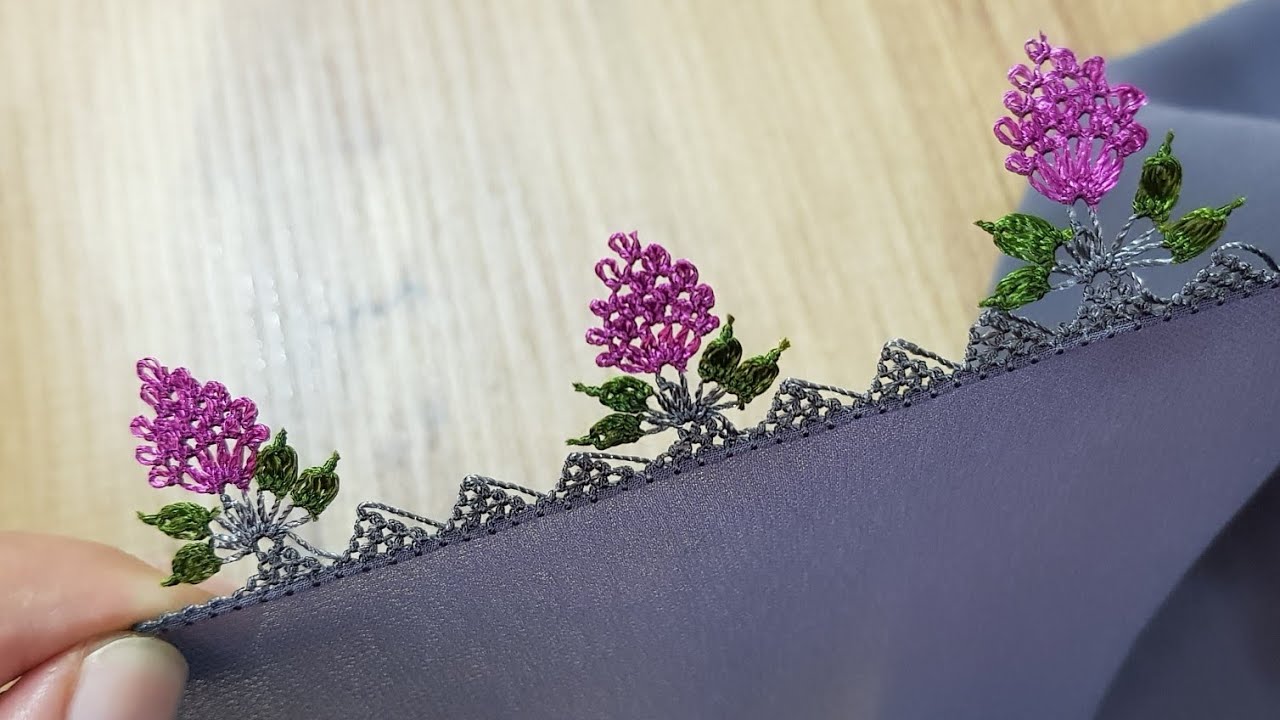 115/Üzümlü iğne oyası modeli🍇🍇🍇