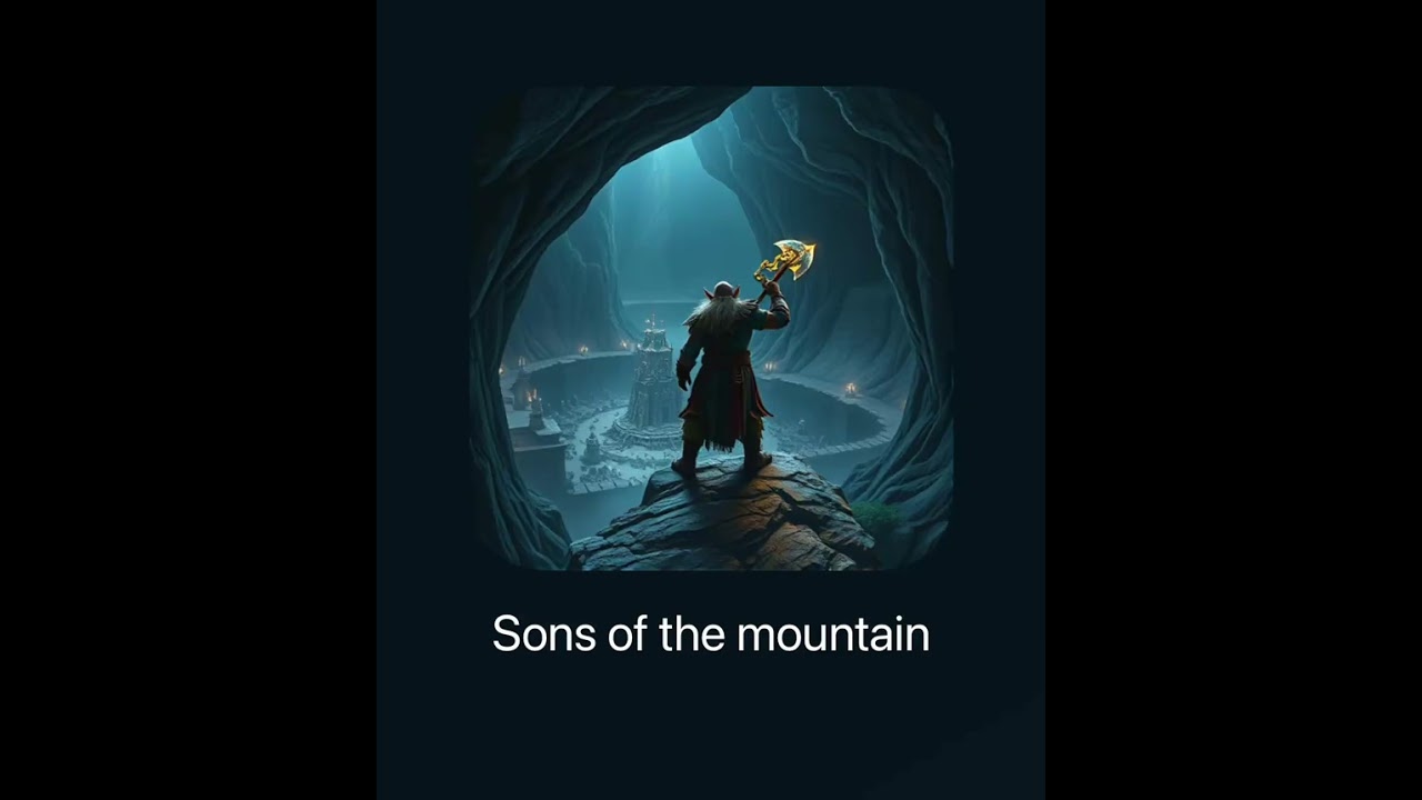 Sons of the mountain - The Dwarves Of Middle Earth