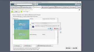 Bulk Image Deployment Wizard on UPLINX Remote Phone Control Tool. Set the Wallpaper menu selection