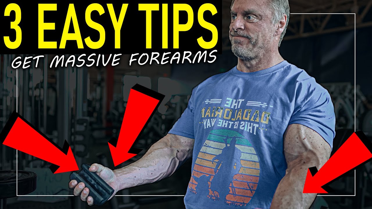 3 Easy Tips | Get Forearms Like Popeye 💥 - YouTube