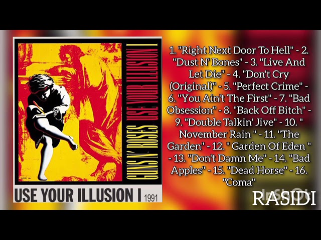 Gu̲ns N'Ro̲se̲s - Use Your Illusion I (Full Album) - 1991 - YouTube