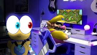 Wario dies being attacked by wubdoll while listening plant island song.mp3
