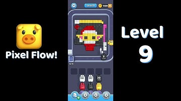🎮 Pixel Flow Level 9 Walkthrough 💥 | SolutionGuruji