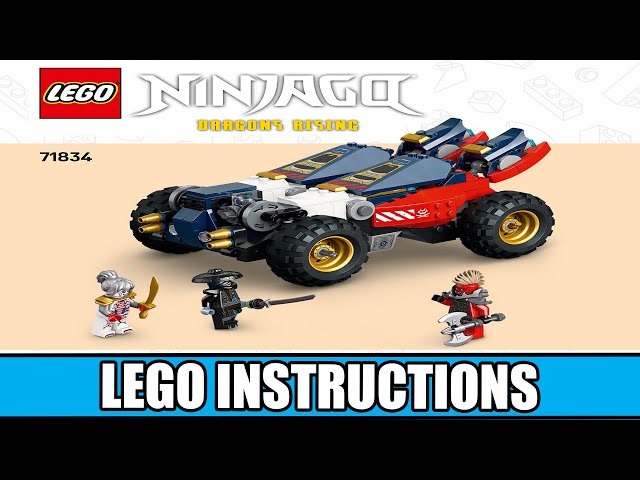 LEGO Instructions - Ninjago - 71834 - Zane's Ultra Combiner Mech