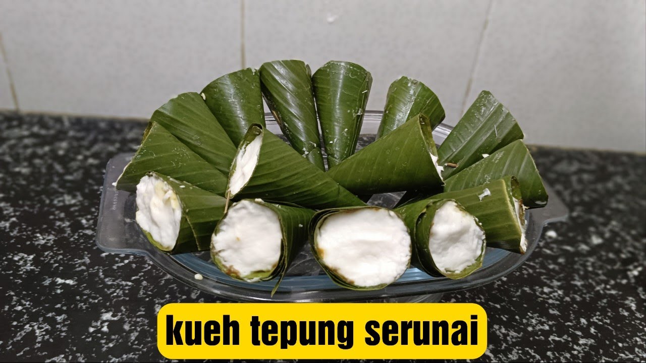 CARA BUAT KUEH TEPONG SERUNAI
