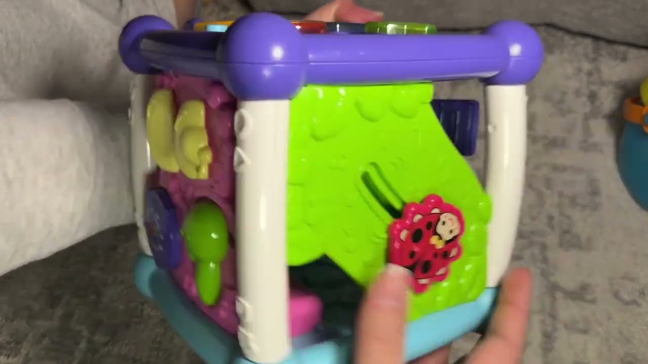 5-Sided Learning Activity Cube Toy