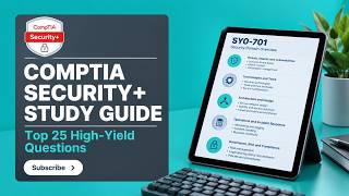 CompTIA Security+ SY0-701 Study Guide: What to Study & What to Skip #comptiasecurityplus #comptia