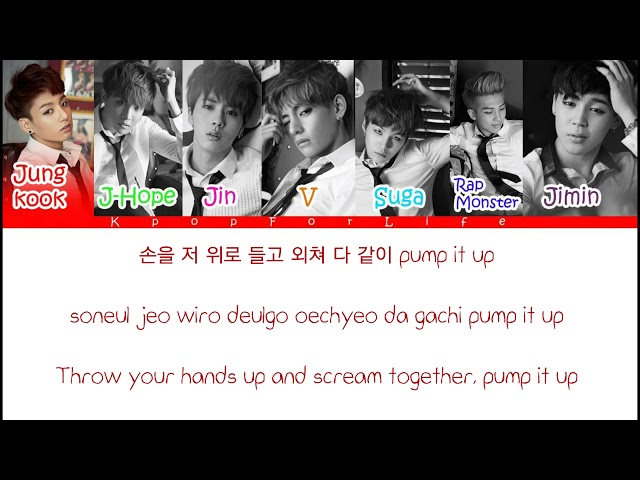 BTS 'Jump' Color Coded Lyrics [Han|Rom|Eng] class=