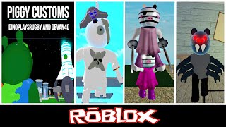 Piggy All Morphs Custom Piggy Characters By Dinoplaysrugby Roblox Youtube - all piggy characters roblox names