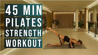 45‑Minute Pilates Strength Fusion | Full Body Sculpt   Slow Burn (Dumbbells   Booty Band)