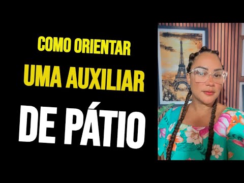 Como orientar sua auxiliar de pátio no bronzeamento