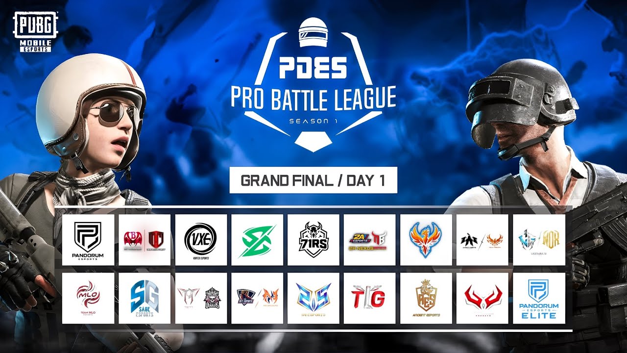 PDES PRO BATTLE LEAGUE S-1 | GRAND FINAL | DAY 1