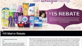 P&G rebate form - how to fill it out