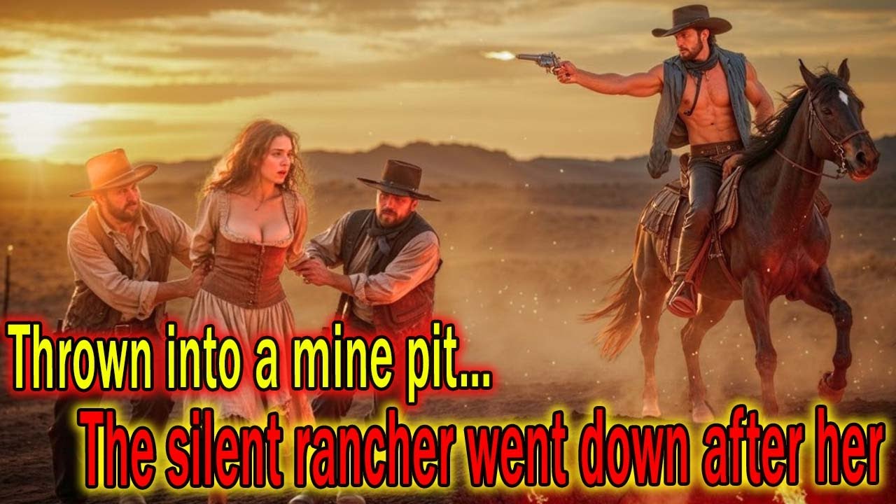 She Was Thrown into a Mine Pit — Until the Silent Rancher Went Down After Her